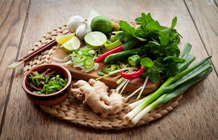 Kochen nach den 5 Elementen